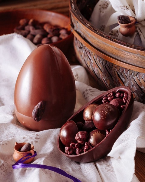 Huevos de Pascua, chocolate de origen, Aguamarga, Mar del Plata